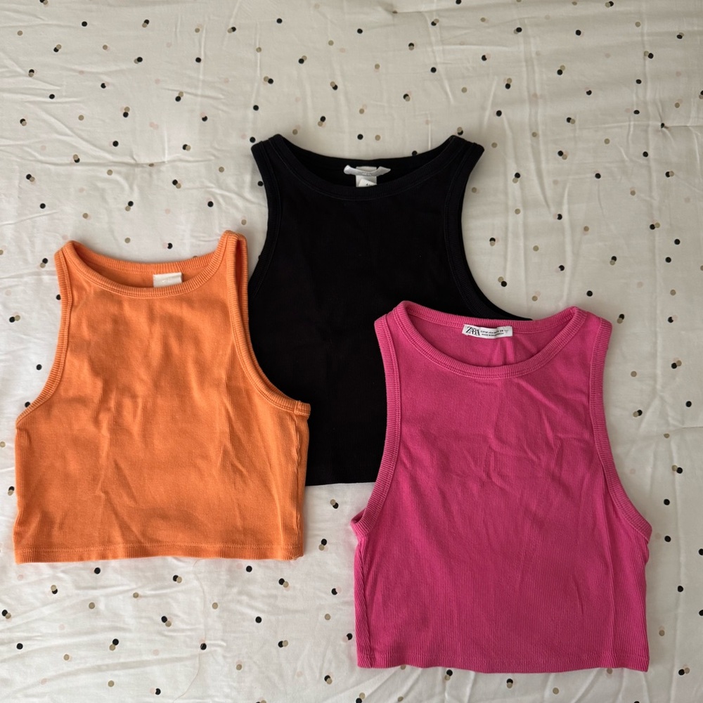 Crop Top 3 pack